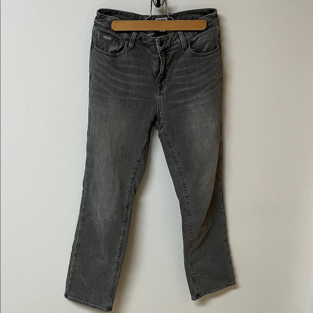 LL Bean Favorite Fit gray lined  Jeans women’s size 6 reg